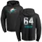 Black Men's Sean Harlow Miami Dolphins Midnight Mascot Pullover Hoodie