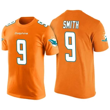 Orange Men's Jonnu Smith Miami Dolphins Color Rush T-Shirt