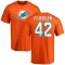 Orange Youth Clayton Fejedelem Miami Dolphins Logo T-Shirt -